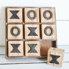Wood Tic Tac Toe Decor