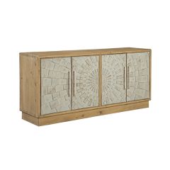 Geometric Carved Brighton Sideboard