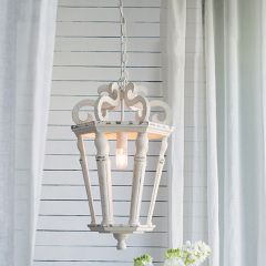 Elegant Fir Wood Chandelier