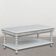 Turned Leg Farmhouse Coffee Table