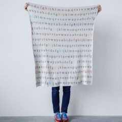 Cotton Alphabet Blanket