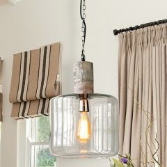 Mango Wood Hanging Pendant Light