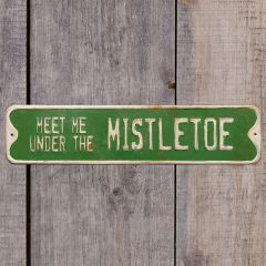 Mistletoe Street Sign