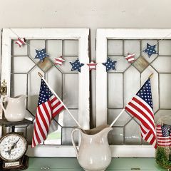 Stars and Stripes Americana Banner