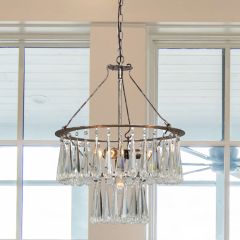 Crystal Drops Chandelier