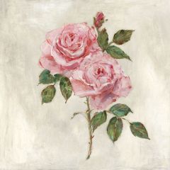 Simply Chic Floral Canvas Wall Art