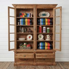 4 Drawer Bookcase Display Cabinet
