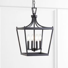 4 Light Pagoda Pendant Light
