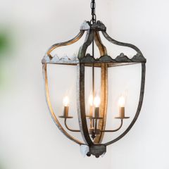 4 Light Vintage Inspired Chandelier