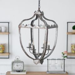 4 Light Vintage Inspired Chandelier