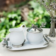 Vagabond House 4 Piece Blueberry Creamer Set