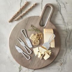 4 Piece Cheese Knife Set in Book Box