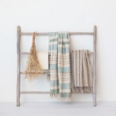 4 Rung Decorative Wooden Ladder