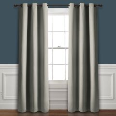 Smoky Room Darkening Curtain Panel Set of 2