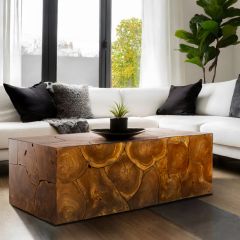 Natural Teakwood Root Coffee Table