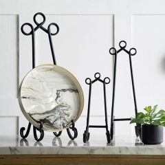 Elegant Metal Plate Display 23 Inch