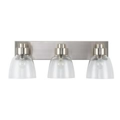 Keating 1 Light Wall Sconce in Antique Ivory with Hammered Water Glass Shade