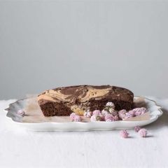 Floral Stoneware Platter