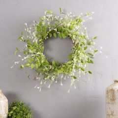 Trumpet Flowers Wreath
