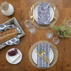 Simple Round Jute Placemats Set of 4