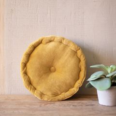 Round Velvet Honey Pillow Cushion