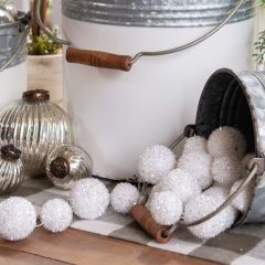 Snowball Garland