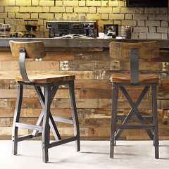 Handsome Barstool With Back
