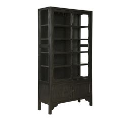 Peebles Wood Display Cabinet