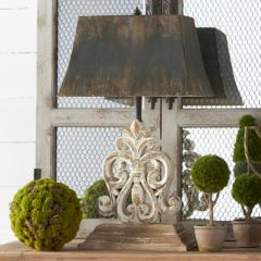 Architectural Fir Wood Table Lamp