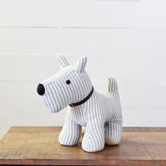Striped Dog Door Stopper