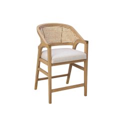 Sophisticated Natural Royce Counter Stool