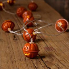 Festive Pumpkin String Lights