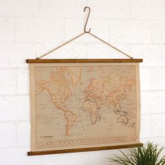 World Map Canvas