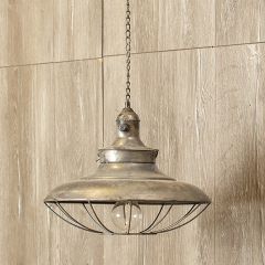 Caged Dome LED Pendant Light