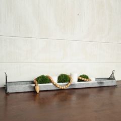 Narrow Metal Desna Planter Tray