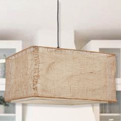 Jute Cotton Pendant Light
