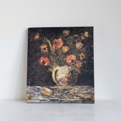 Rustic Flower Vase Canvas Wall Art