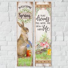 Reversible Garden Sign