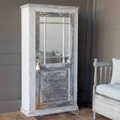 Stairwell Entrance Mirrored Cabinet