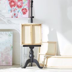 Dark Wood Art Easel Floor Stand