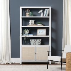 Painted Wood Sandy Shores Bookshelf