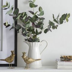 Pale Hue Farmhouse Pitcher Porcelain Plain