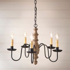 5 Arm Country farmhouse Chandelier