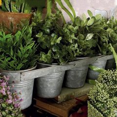 5 Bucket Rustic Farmhouse Planter