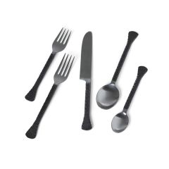 5 Piece Modern Farmhouse Flatware Set