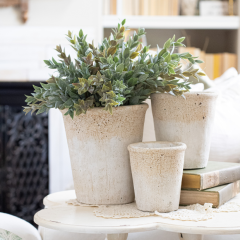 Rustic Greenhouse Pot Set of 3