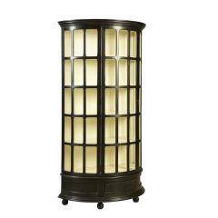 Curved Franklin Display Cabinet
