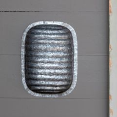 Decorative Rectangular Molded Metal Bowl