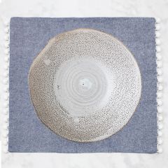 Reactive Glaze Stoneware Bowl