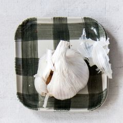 Buffalo Check Stoneware Plate Set of 2